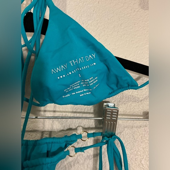 Away That Day Bikini Set Saphire Blue Size S - Picture 5 of 9